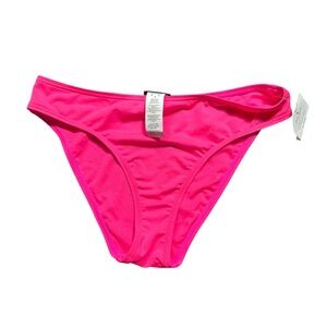 KATE SPADE radiant pink high cut bikini swim bottom sz Medium style S6C411S NWT